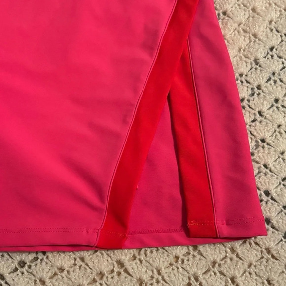 Pink Skort Mini Dress Racerback with built in Shorts size S - Picture 5 of 12